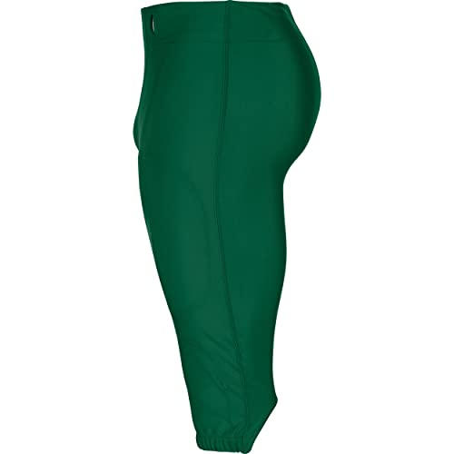 Standard Blocker Traditional Adult Football Game Pants, Forest Green, X-Large