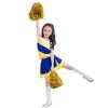 Little Girls' 2 Piece High School Cheerleading Uniform Costume Complete Outfit Cosplay Fancy Dress