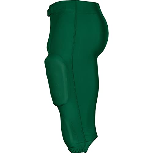 Standard Blocker Traditional Adult Football Game Pants, Forest Green, X-Large