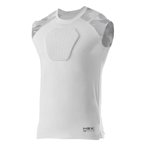 Chest Protector Baseball Heart Guard Sternum Protection for Adults. Compression Shirt with HEX Padded Shirt