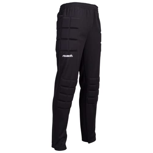 Alex Soccer Goalkeeper Pants with Protection Pads, Padded Goalie Pants for High Impact Sports, Mens, Black