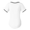 Women Baseball Jersey Softball Shirt Button Down Short Sleeve T-Shirts V-Neck Tops Hip Hop Sports Clothes