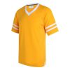 Plain Men's Football Jerseys for Unisex V-Neck Fitness T-Shirts Workout Outfits Casual Party Tops