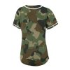 Men Baseball Jersey Solid Shirts Plain Casual Button Down Short Sleeves T-Shirt Sports Uniform S-2XL