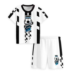Kids Soccer Jerseys Boys Football Practice Outfits Youth Sport Training Uniforms Athletic T-Shirts