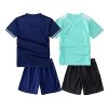 Boys 2-Pack Jersey Soccer Knit Set Sport Team Uniform Shirt and Shorts