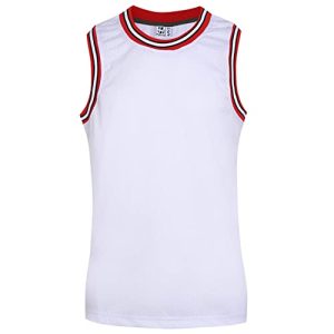 319qUKDhLxL.jpg Men's Blank Basketball Jerseys Mesh Athletic Sports Shirts Plain Performance Team Uniforms