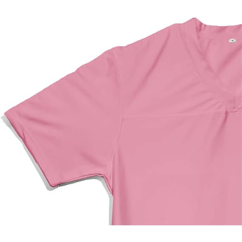 Blank Hip Hop Football Jersey V Neck Short Sleeve Football Shirts Practice Mesh Sport Uniform Gifts for Men Women Youth