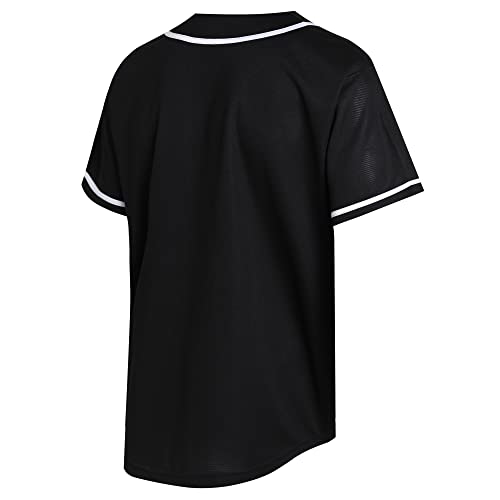 Blank Baseball Jersey for Men Women Full Button Up Short Sleeves Shirts Hip Hop Hipster Sports Uniforms