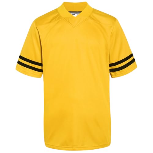Adult Men's Blank Football Jerseys Athletic Football Fans Shirts Practice Sports Uniform Tops