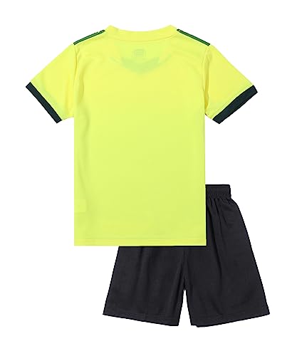 Kids Soccer Jersey Sports Team Training Shirt and Shorts Uniform