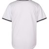 Mens Baseball Jersey Button Down Blank Solid Color Short Sleeve Shirts Hipster Hip Hop Active Team Sports Uniforms