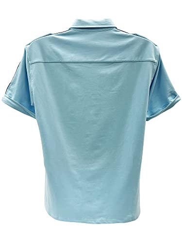 Team Zissou Uniform Shirt - Everyday Wear & Steve Costume - Detailed Cotton Button Up with Embroidered Patch - Movie Gift