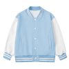 Kids Baseball Jackets Casual Varsity Jacket School Bomber Jackets