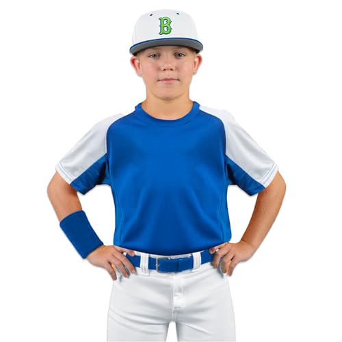 Youth Cutter Jersey: Moisture-Wicking Baseball & Softball Top, Short Sleeve Athletic Apparel for Boys