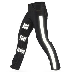 High Visibility Reflective Safety Work Pants Customize Your Logo Jean Pants Hi Vis Team Work Uniform