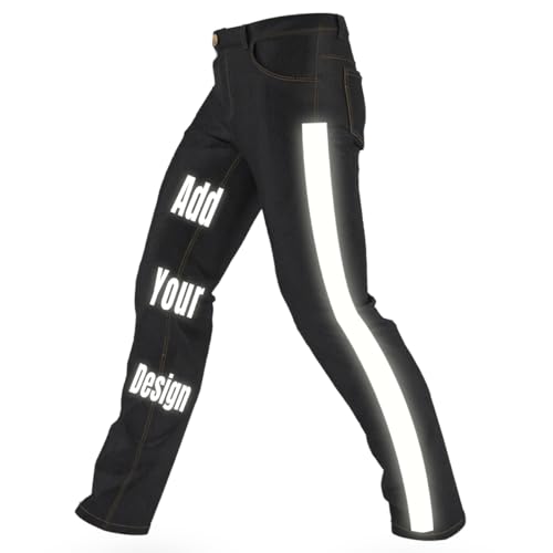 High Visibility Reflective Safety Work Pants Customize Your Logo Jean Pants Hi Vis Team Work Uniform