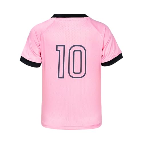 Unisex Kids Soccer Jersey for Girls Soccer Shirts Boy Soccer Outfits Soft Ideal Gift for Little Athlete 2-14 Years