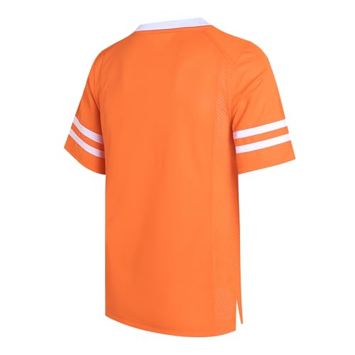 Plain Men's Football Jerseys for Unisex V-Neck Fitness T-Shirts Workout Outfits Casual Party Tops