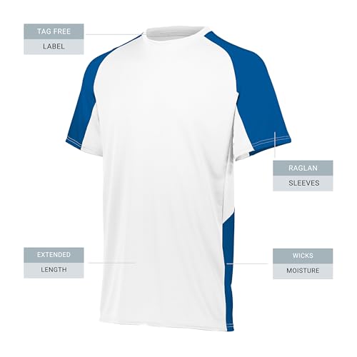 Youth Cutter Jersey: Moisture-Wicking Baseball & Softball Top, Short Sleeve Athletic Apparel for Boys