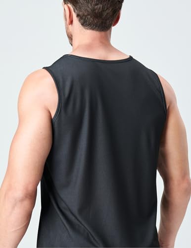 Men's Lightweight Reversible Rec Tanks, Mesh Basketball Jerseys Athletic Quick Dry Shirts Team Scrimmage Uniforms