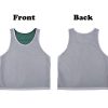 6 PCS Reversible Pinnies Basketball Soccer Training Vest Double Sided Mesh Jerseys for Adult