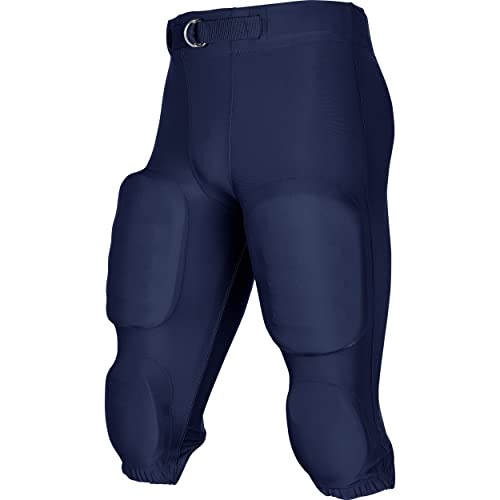 Standard Blocker Traditional Adult Football Game Pants, Navy, X-Large