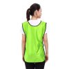 6 Pcs Soccer Pinnies Scrimmage Vest Hockey Basketball Team Practice Jersey Lightweight Sport Bibs for Youth Adult