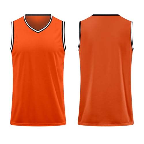 Blank Men's Basketball Jersey Cuff Stripes Team Athletic Scrimmage Uniform Mesh Sport Shirt S-3XL