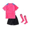 Kids Soccer Jersey Set with Socks for Boys Girls Uniform Athletic Jersey Sportswear Kit