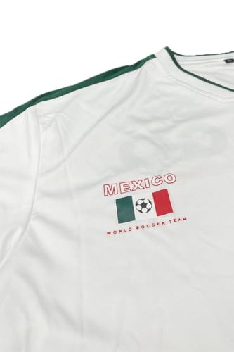 National Mexico Soccer Jersey World Futbol Cup Team Sports Uniform Futsal Athletic Top Shirt