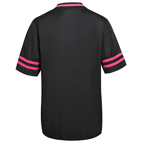 Blank Football Jerseys for Men Adult Hip-Hop Hipster Shirt Practice Sports Uniform Tops