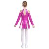 Kids Girls Cheer Leader Costume Halloween Cosplay Outfits Cheerleading Dance Dress Team Uniform