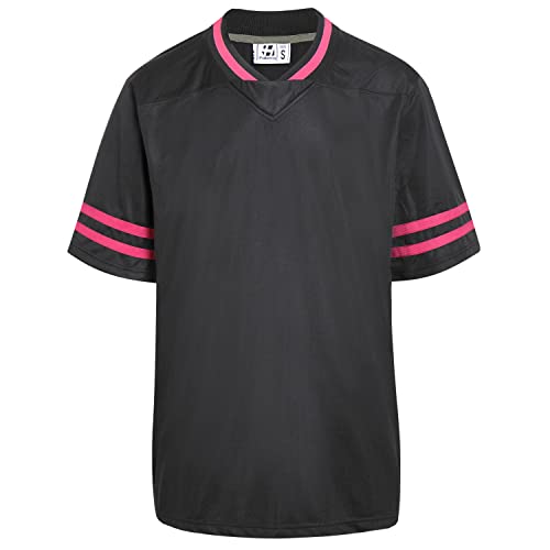 Blank Football Jerseys for Men Adult Hip-Hop Hipster Shirt Practice Sports Uniform Tops