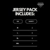 Reversible Basketball Jersey Team Set for Men with Numbers | Complete Team Set for Games or Scrimmage | Black and White |