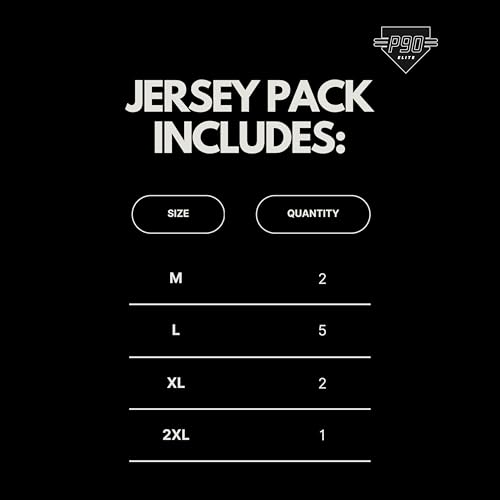Reversible Basketball Jersey Team Set for Men with Numbers | Complete Team Set for Games or Scrimmage | Black and White |
