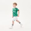 Kids Soccer Training Jerseys 2-14Y, Boys & Girls Practice Outfits with National Team Colors, Moisture-Wicking