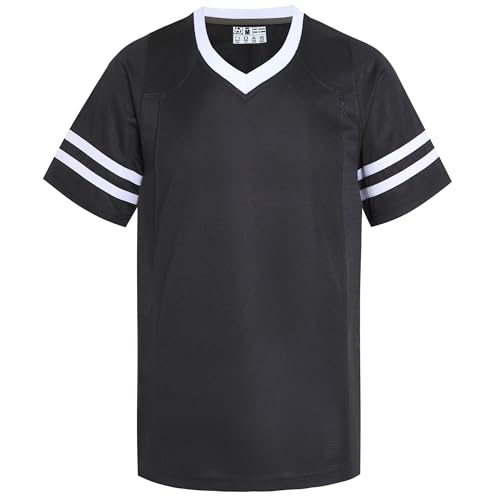 American Football Jerseys for Men Unisex Replica Plain Workout Sport Game Shirts Casual Outwear