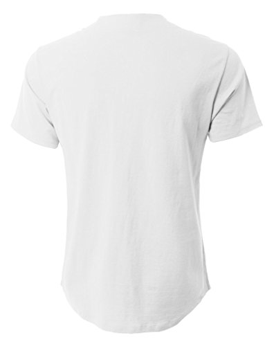 Mens Premium Baseball Button Down Jersey Shirt Short Sleeve Athletic Sports Tee