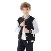 Kids Baseball Jackets Boys Girls Team Uniform Varsity Jacket Everyday Casual School Cotton Classic Clothing