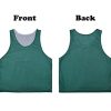 6 PCS Reversible Pinnies Basketball Soccer Training Vest Double Sided Mesh Jerseys for Adult