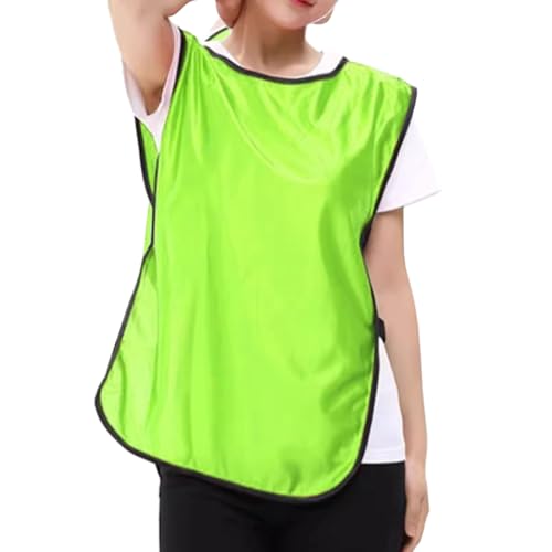 6 Pcs Soccer Pinnies Scrimmage Vest Hockey Basketball Team Practice Jersey Lightweight Sport Bibs for Youth Adult