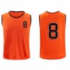 Soccer Sports Team Practice Pinnies Scrimmage Training Mesh Vests with Number-12 pcs Pack