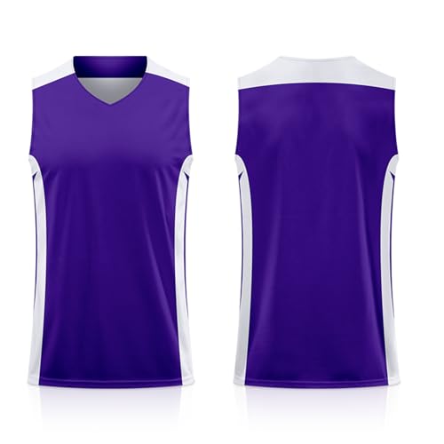 Reversible Basketball Jersey Team Athletic Scrimmage Mesh Blank Sports Uniforms S-3XL