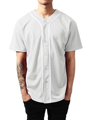 Made in USA Premium Baseball Jersey Active Button Shirt Uniform for Men Women Juniors Family Made in USA