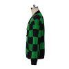 Men's Kamado Tanjirou Costume Giyu Tomioka Cosplay Sweater Demon Coat Slayer Cardigan