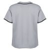 Mens Baseball Jersey Blank Plain Button Down Shirts Short Sleeve Hip Hop Hipster Active Team Sports Uniforms S-XXXL