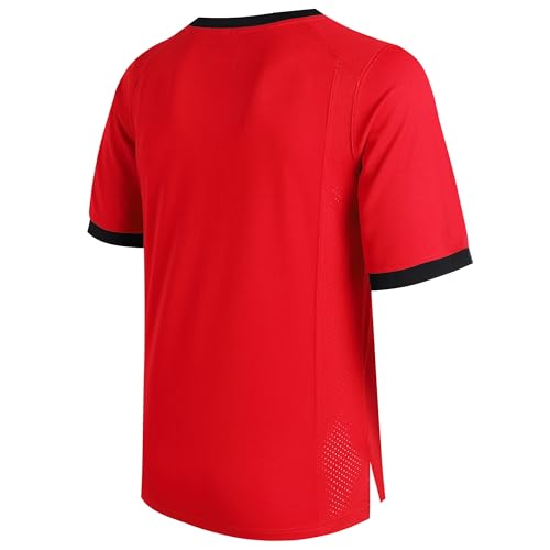 DEHANER Blank Football Jerseys for Men Unisex Workout Fitness Shirts Sports Uniform Casual Outfits