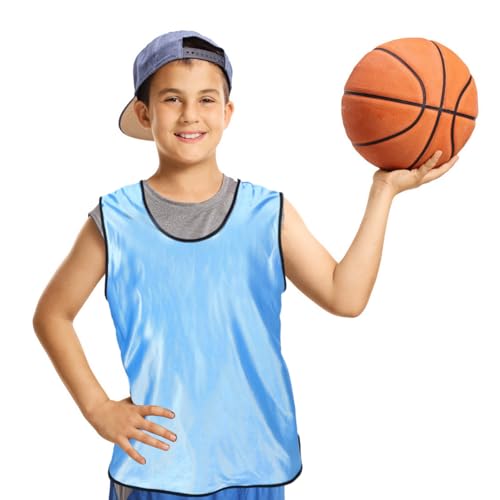 2pcs Soccer Pennies Youth Football Practice Jerseys Team Practice Vests For Child Teen Adult Mesh Vests For Soccer Basketball