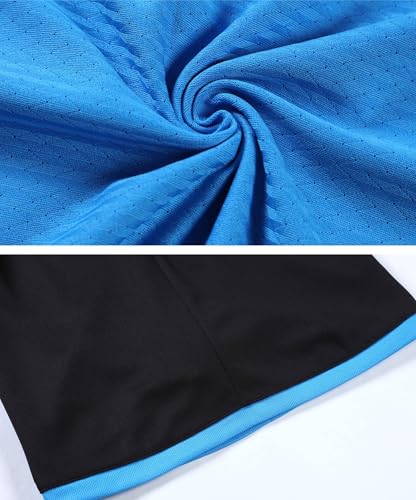 Kids Soccer Jersey Set Training Team Uniform Shirt and Shorts